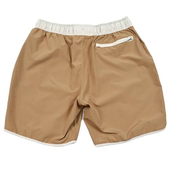 Vuori Banks Shorts Men's Medium Tan 7in Athletic Workout Drawstring V330 Pockets - Picture 6 of 9